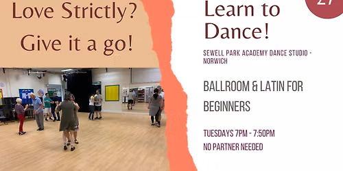 Beginners Ballroom & Latin Dance Class
