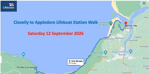 Lifeboat Station to Station Walk