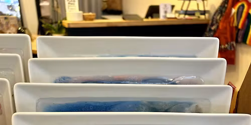 Ocean-Themed Resin Art craft workshop in Montgomery County, Md.