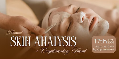 Annual 1-on-1 Skin Analysis Event