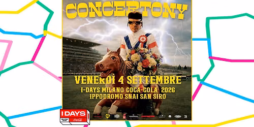 TONYPITONY @ I-DAYS MILANO COCA-COLA