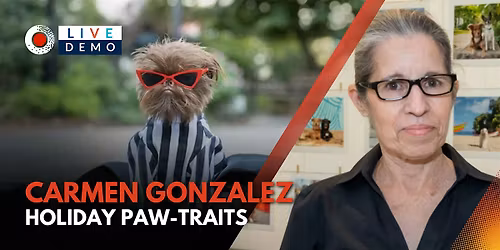 Holiday Paw-traits with NYC Pet Pawtographer, Carmen Gonzales