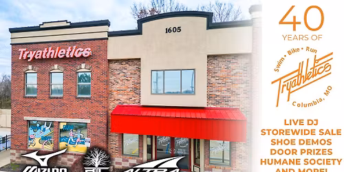 40 Years of Tryathletics Anniversary Party and Sale