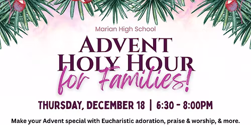 Advent Holy Hour for Families