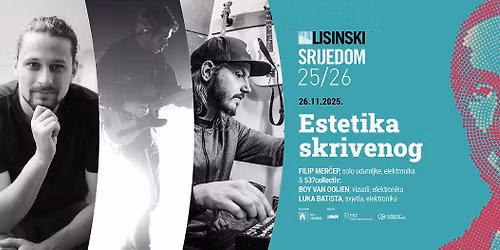 LISINSKI SRIJEDOM: ESTETIKA SKRIVENOG