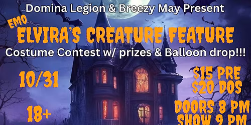EmoElvira\u2019s Creature Feature