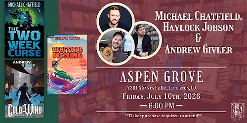 Michael Chatfield, Haylock Jobson, & Andrew Givler Live at Tattered Cover