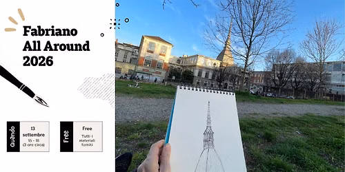Fabriano All Around 2026 - Torino Citt\u00e0 Magica ad acquerello