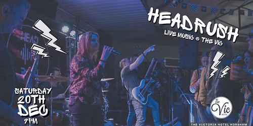 HeadRusH, Live Music @ The Vic (Year-End Party)