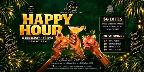 Linq Kitchen & Cocktails Happy Hour