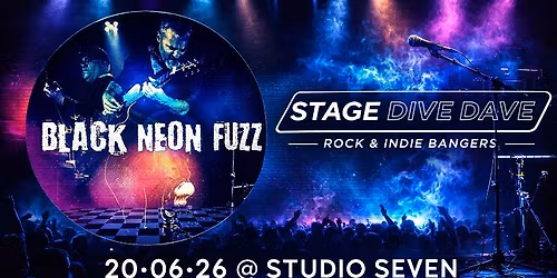 Black Neon Fuzz \u2022 Stage Dive Dave