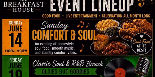    \u2600\ufe0f Summer Vibes: The Breakfast House June Lineup