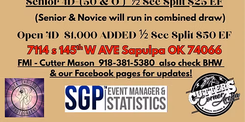 Cutters Corner $1,000 + Memorial Day Race 