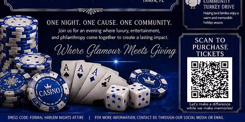 Inaugural Harlem Nights Casino Royale