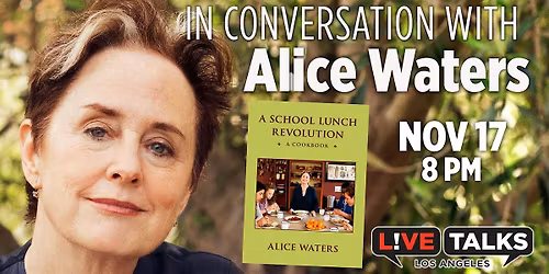 An Evening with Alice Waters