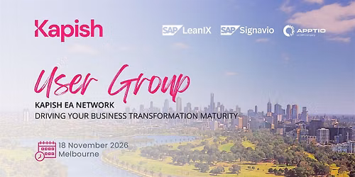 Kapish Business Transformation Network Event - Melbourne