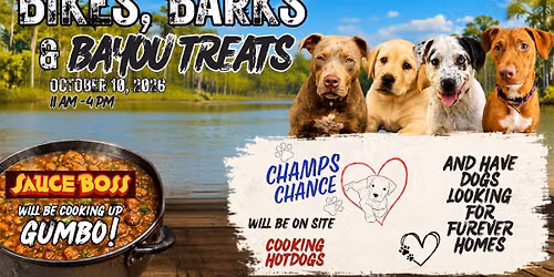 Bikes, Barks & Bayou Treats
