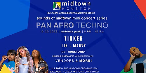 The Sounds of Midtown Mini Concert Series presents Pan Afro Techno