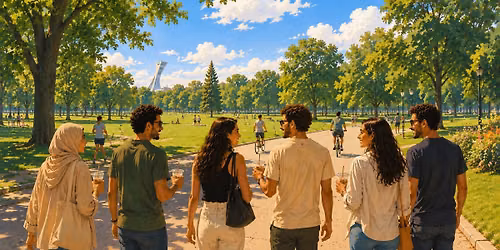 Meet Arabs in Montreal! Coffee & Walk at Parc Maisonneuve \u2615\ufe0f\ud83c\udf33