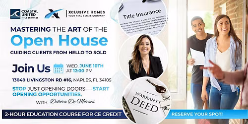 Mastering the Art of the Open House