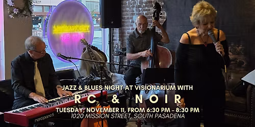 \u2728 Jazz & Blues Night at Visionarium! \u2728