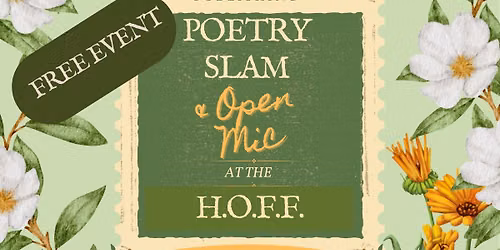 Slam Poetry - Open Mic Night- Hosted by Midnight Garden Publishing