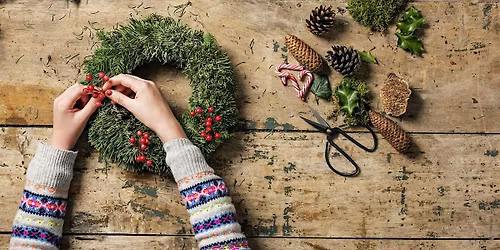 7\/12: Workshop Bloemschikken - Kerstkrans (Merelbeke)