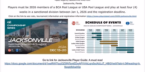 Jacksonville Qualifier