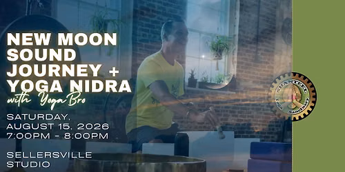 New Moon Sound Journey with Yoga Nidra
