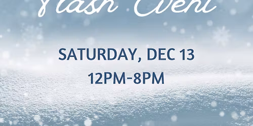 \u2744\ufe0fSei Bella\u2019s Winter Flash Event\u2744\ufe0f