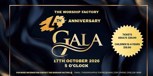 The Worship Factor 4th Church Anniversary