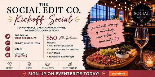 The Social Edit Co. Kickoff Social