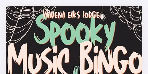 Spooky Music Bingo! \ud83d\udc7b 