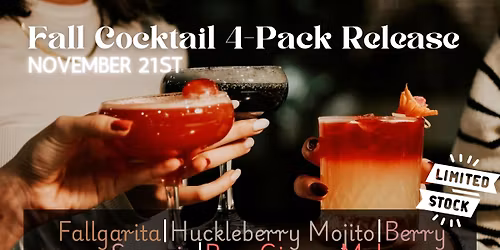 Fall Cocktail 4-Pack Release 