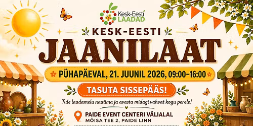 KESK-EESTI JAANILAAT PAIDES - 21.JUULI 2026