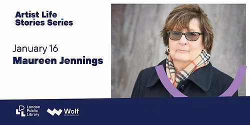 Artist Life Stories Series - Maureen Jennings
