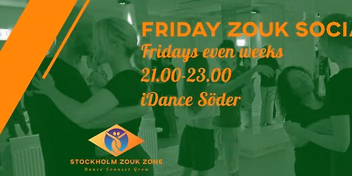 Zouk socials at iDance
