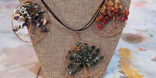 Wire Wrap Tree with Gemstones 