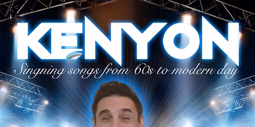 Kenyon Tanner performing Friday 19th dec from 8.30pm