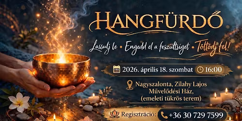 Csoportos Hangf\u00fcrd\u0151 Nagyszalont\u00e1n -  Egy d\u00e9lut\u00e1n a nyugalom\u00e9rt \u00e9s felt\u00f6lt\u0151d\u00e9s\u00e9rt 