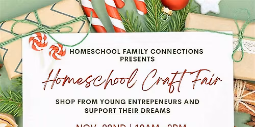 Homeschool Craft Fair