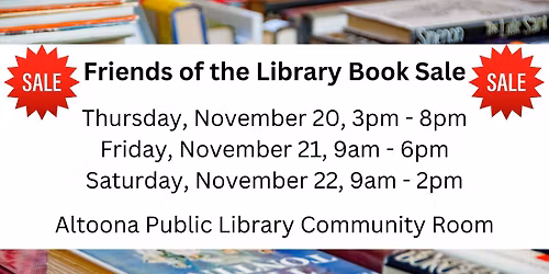 Friends of the Library Book Sale
