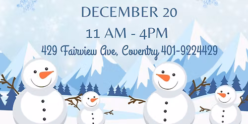 Fairview Garden's WINTER FAIR !!