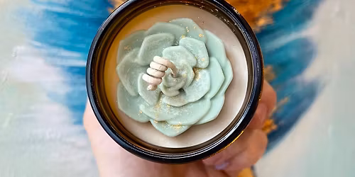 Succulent Soy Candle Making Workshop at Sweet Ride in West Reading