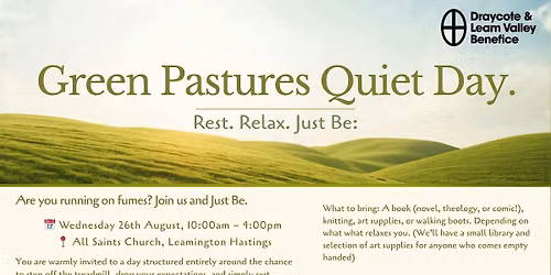 Green Pastures Quiet Day