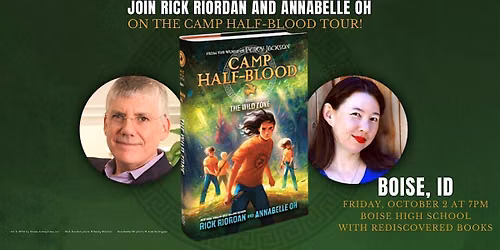 Rick Riordan & Annabelle Oh: Camp Half-Blood-Children's Author Event