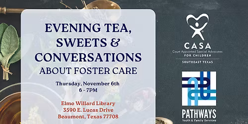 Southeast Series: Tea & Sweets with Pathways and CASA