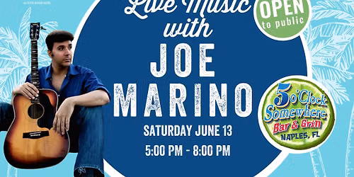 LIVE MUSIC WITH JOE MARINO
