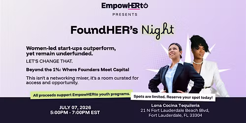 FoundHER's Night