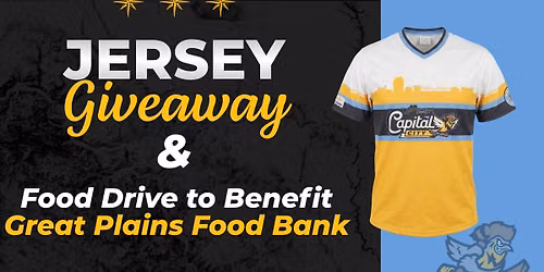 Season 10 Jersey Giveaway and Food Drive 